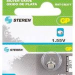PILA (BATERIA) DE OXIDO DE PLATA DE 1.55V, PARA  RELOJ
