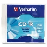 CD-R 700 MB/80MIN 52X SLIM VER-DIS-94637