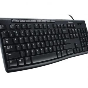 TECLADO USB LOGITECH NEGRO
