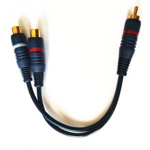 CABLE 1 RCA MACHO A 2 RCA HEMBRAS