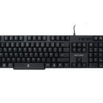 TECLADO USB ALAMBRICO NEGRO