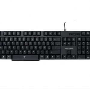 TECLADO USB ALAMBRICO NEGRO