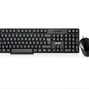 TECLADO Y MOUSE GHIA ALAMBRICO