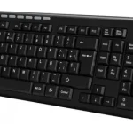 TECLADO INALAMBRICO ACTECK NEGRO
