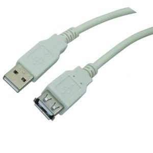 EXTENCION DE PUERTO USB A MACHO/A HEMBRA 3mts