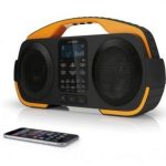 BOCINAS MP3, PARY BOX MEMOREX NW5552  AMARILLAS