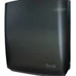 DESPACHADOR DE TOALLA INTERDOBLADA HUMO  PARA 500 TOALLAS CON 2 LLAVES PARA TOALLA DE  21.5X24CM