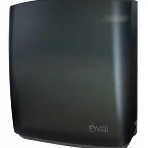 DESPACHADOR DE TOALLA INTERDOBLADA HUMO  PARA 500 TOALLAS CON 2 LLAVES PARA TOALLA DE  21.5X24CM