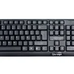 TECLADO Y MOUSE INALAMBRICO NEGROS USB