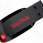 MEMORIA USB 64GB FLASH METEALICA NEGRA PARA  LLAVERO