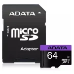 MEMORIA MICRO SD DE 64GB CON ADAPTADOR CLASE  10